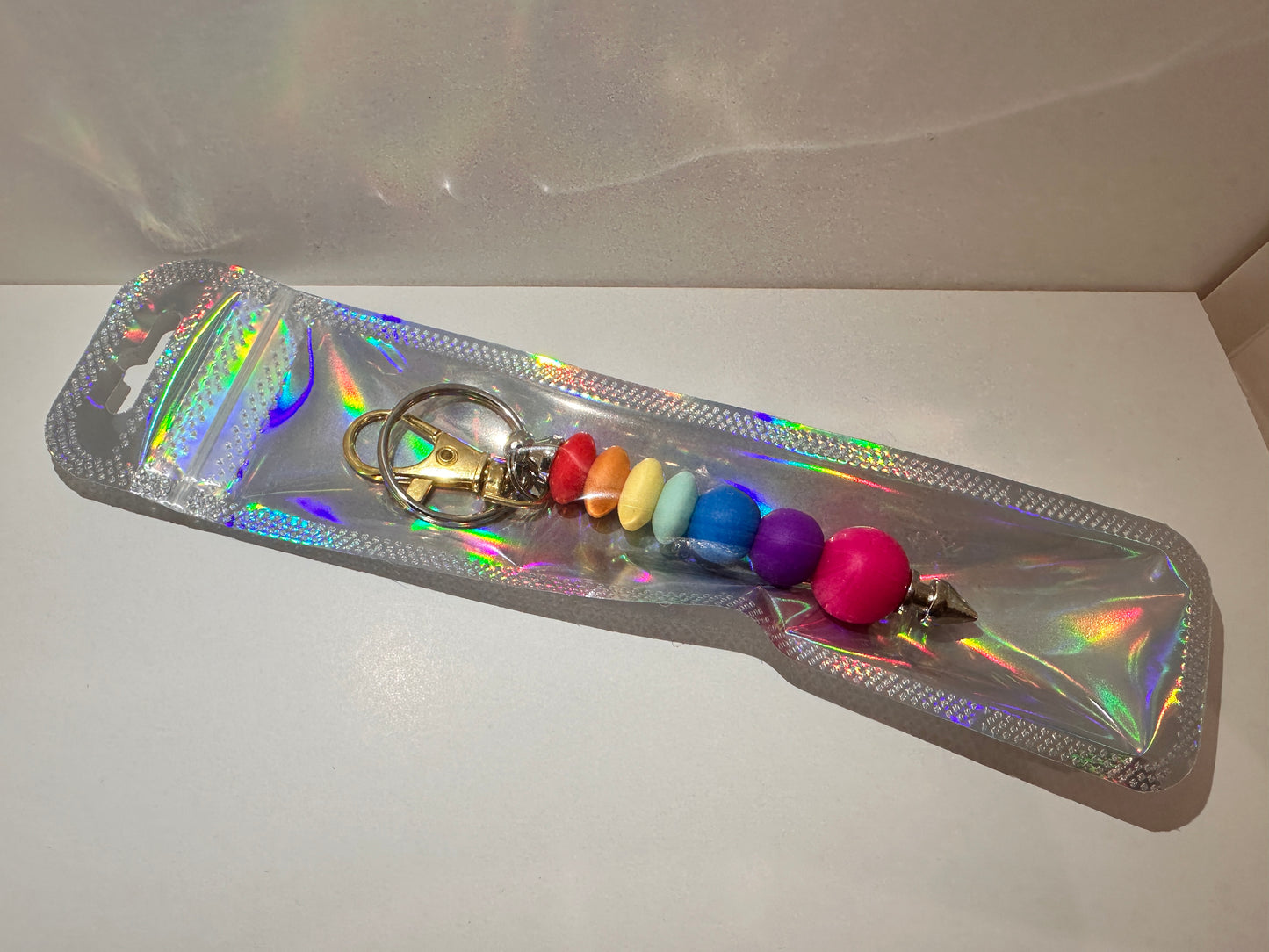 Rainbow Jive Keychain